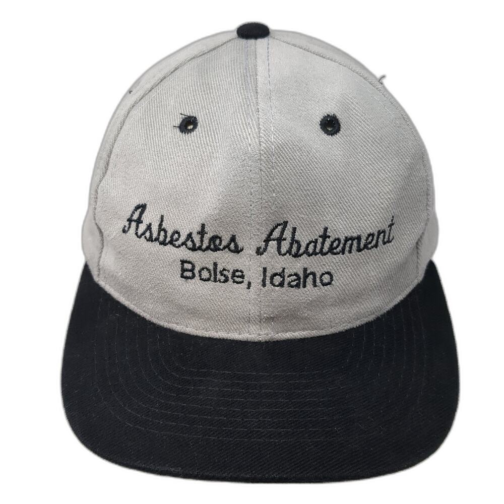 Asbestos Abatement Boise Idaho Slideback Hat Gray One Size Embroidered